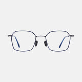 Knouun Square titanium glasses CODE. 101. B Gray