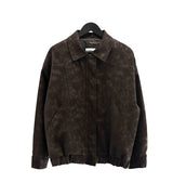 Dion Tie-Dye Leather Jumper