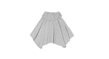 26SS★ [MADE/Skirt+Pants SET] フォリン ブーツカットパンツ アンバランス シャーリング フレア レイヤードスカート