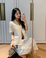 MADE。Denk short‑sleeve jacket