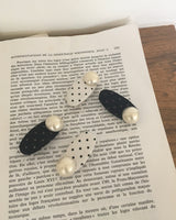 Curry Mini Dot Pearl Hairpin