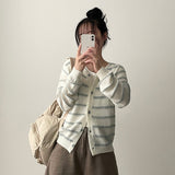 DICO Soft Stripe Danara Mood ニットカーディガン