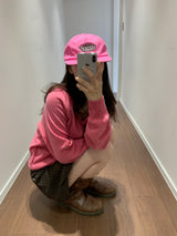 カシミアファインウールVネックニット(7color)