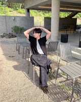 ゴーバーノンフェードカーブドデニムパンツ