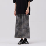 Tiedye ロングスカート Gray