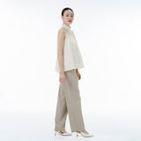 ソイルストライプパンツ (beige)