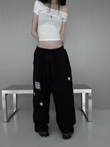[unisex] divine training wide pants