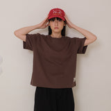 Brown Basic T-Shirt