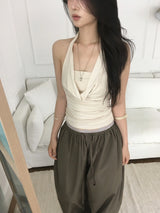 Nylon Aladdin pants