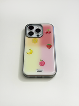 fruit positioning map epoxy silver case