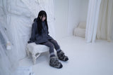 Bonju double half hood coat (2color)