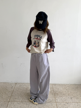 side pocket cotton pants