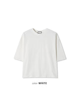 オーバークロップベーシック半袖Tシャツ 3C