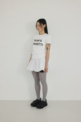 MOMS SPAGETTI EDIT TEE ( WHITE )