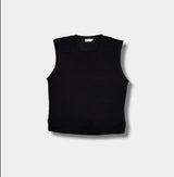 [S/S] エアニットトップスリーブレス(5color)