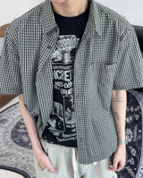 Etin Short Sleeve Check Shirt