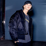 24FW バルーンフィットMA-1パッディングジャケット ブラック
