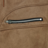 Underbar YKK Two-Way Single Suede Jacket