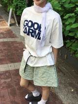 カルマロゴオーバー半袖Tシャツ (3c)