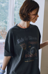 26SS★ハッピー バスケット ピグメント ショートスリーブ Tシャツ