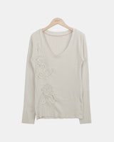 Liam Flower Long-Sleeve T-Shirt