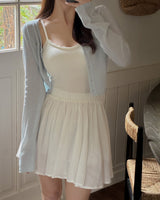 Lafu Pendant Cropped Cardigan