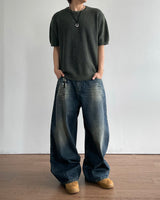 Dust Balloon Denim Pants