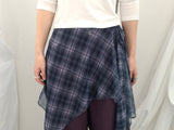Semi-balloon pocket cotton pants