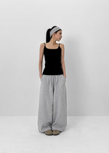[MADE] Hirose Panel Rivet Balloon Banded Pants