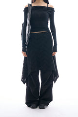 Arvia punching banding skirt