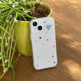 heart star gel hard case