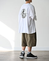 ツキオーバーサイズロングスリーブTシャツ