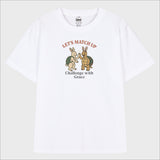 Lets Match Up Bunny&Turtle T-Shirt (3color)