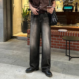 LMN Air Cool Vintage Semi-Wide Denim Pants (2 colors)