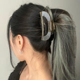 Scratch hair-clip (2color)