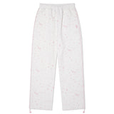TROLLS VINTAGE グラフィックナッピングワイドジョガーパンツ - WHITE