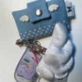 Flying Recipe Wing Keyring