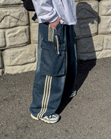 Circuit Wide Track Cargo Denim