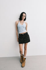 belt skirt (camo)