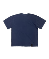 SCRT ピグメントポケットTシャツ ネイビー