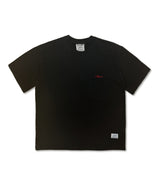 SCRT ウォッシュドポケットTシャツ ブラック