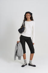 [B-BASIC] Light Standard Round Long Sleeve T-shirt (2size)