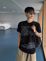 サッドピグメントショートスリーブTシャツ 3C