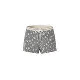rabbit fluffy shorts grey