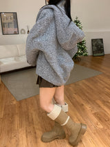 [UNISEX] フロームミックスフードコートジャケット