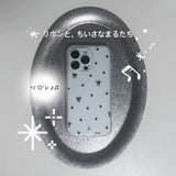 [Made] ブラックリボンドットジェリーケース