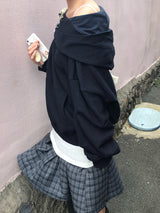 リブヴィンテージチェックスカート