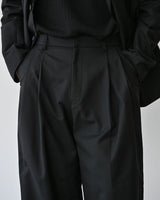 WIT TR WIDE SLACKS BK 