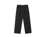 LMN Able One Tuck Cotton Wide Pants (4 colors)