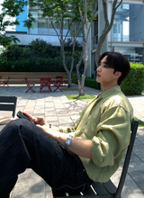 Hyper Essential Overfit Linen Shirt